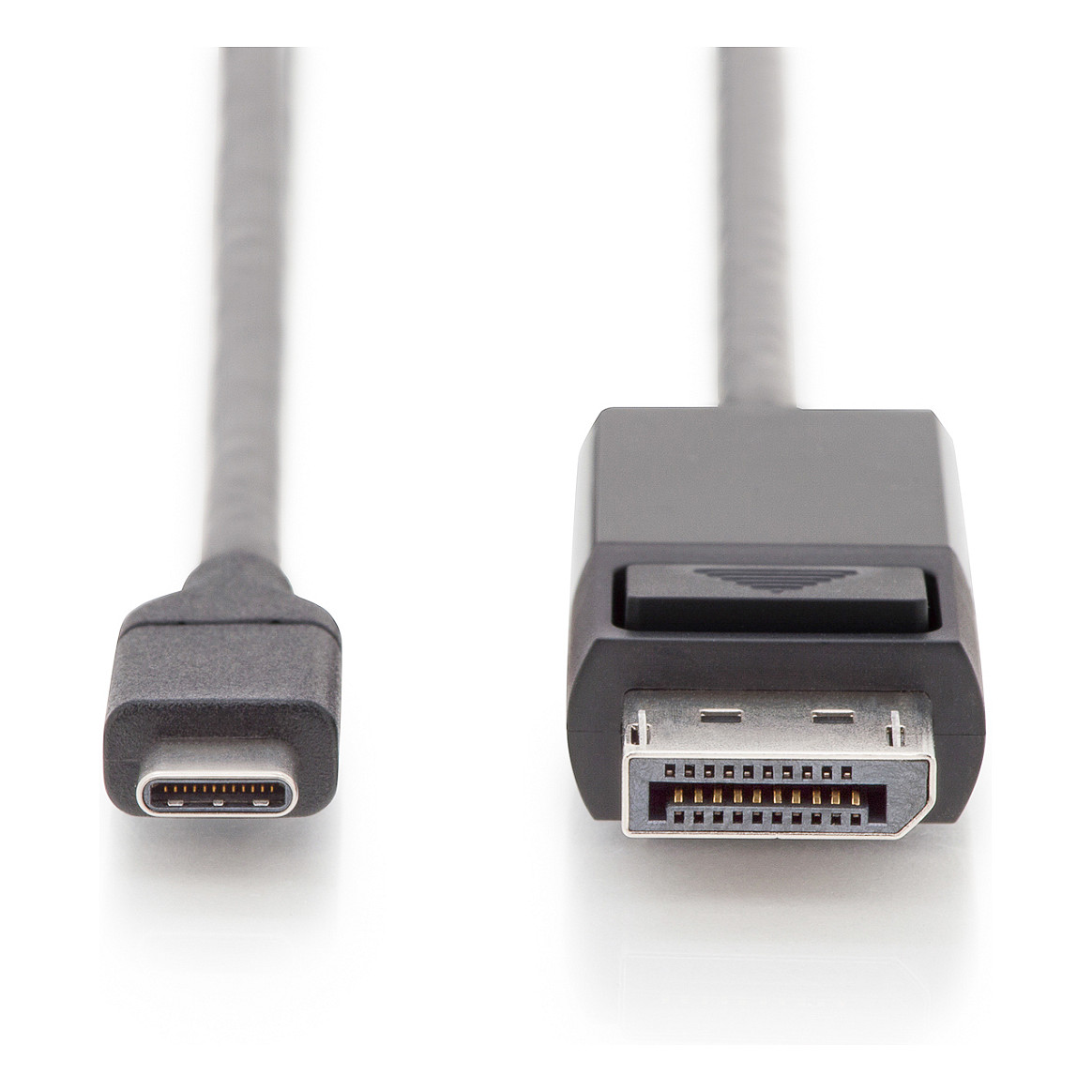 Kabllo USB  DIGITUS USB-C Adapter Cable Type C–DP 32.4Gbps M/M 2.0m - Zezë - 2