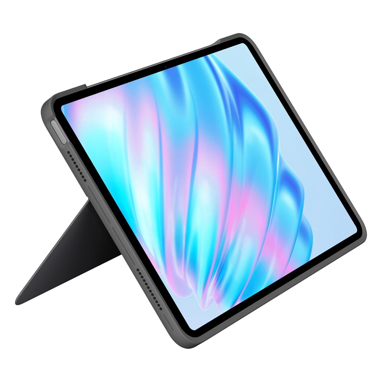 Tastierë për Tablet Logitech Combo Touch / iPad Air 11" / QWERTZ / Trackpad / Smart Connector / Backlit - Gri - 8