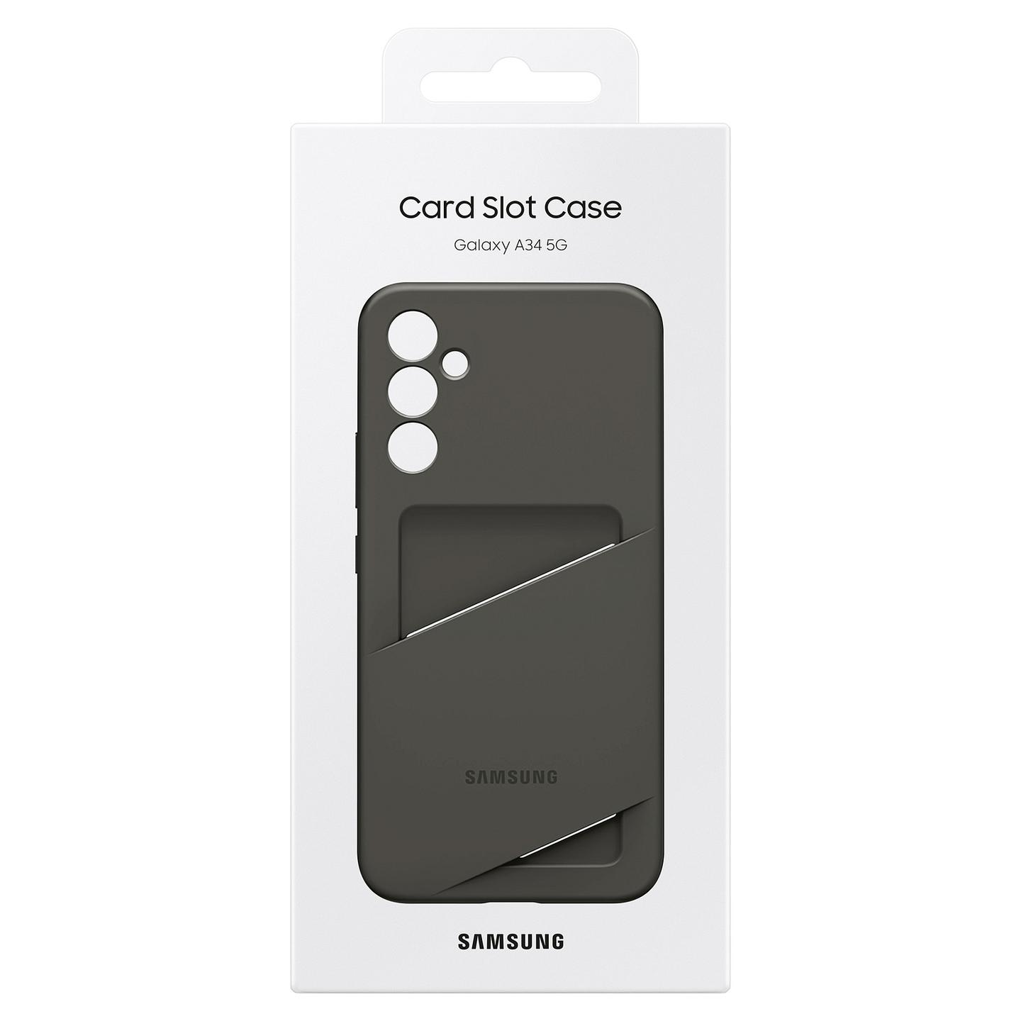 Case për Telefon Samsung Galaxy A54 5G Card Slot Case - Zezë - 6