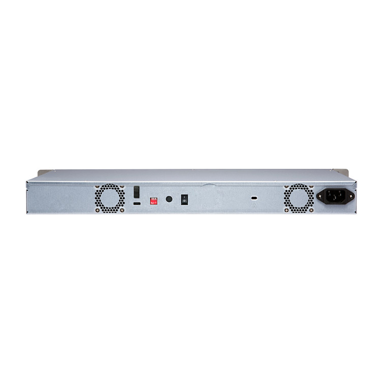 QNAP TS-433eU-4G 4-Bay 1U Short-Depth Rack NAS Server – ARM Cortex-A55, 4GB DDR4, Dual 2.5GbE - 9