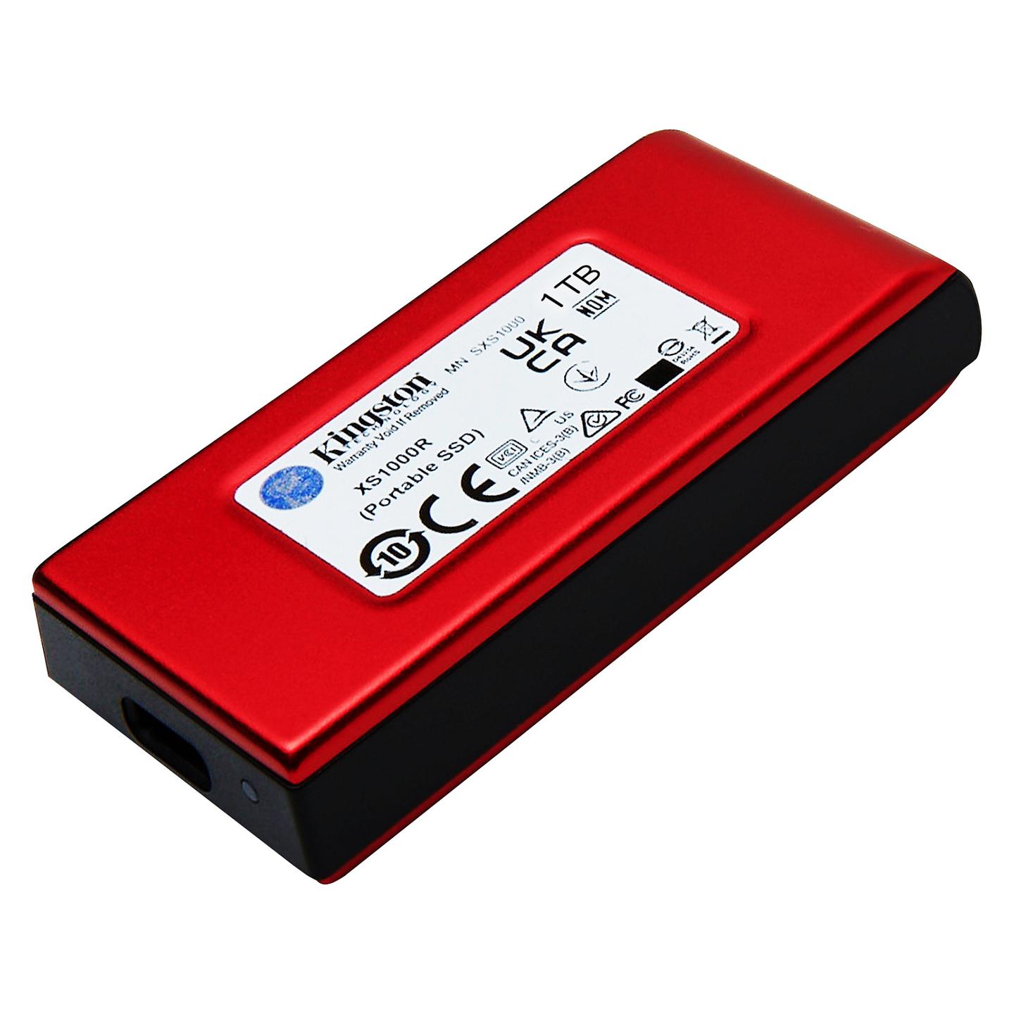 SSD e Jashtme Kingston XS1000 SXS1000R/1000G / 1TB / USB 3.2 Gen 2 / 1050MB/s Read / 1000MB/s Write – Kuqe - 4