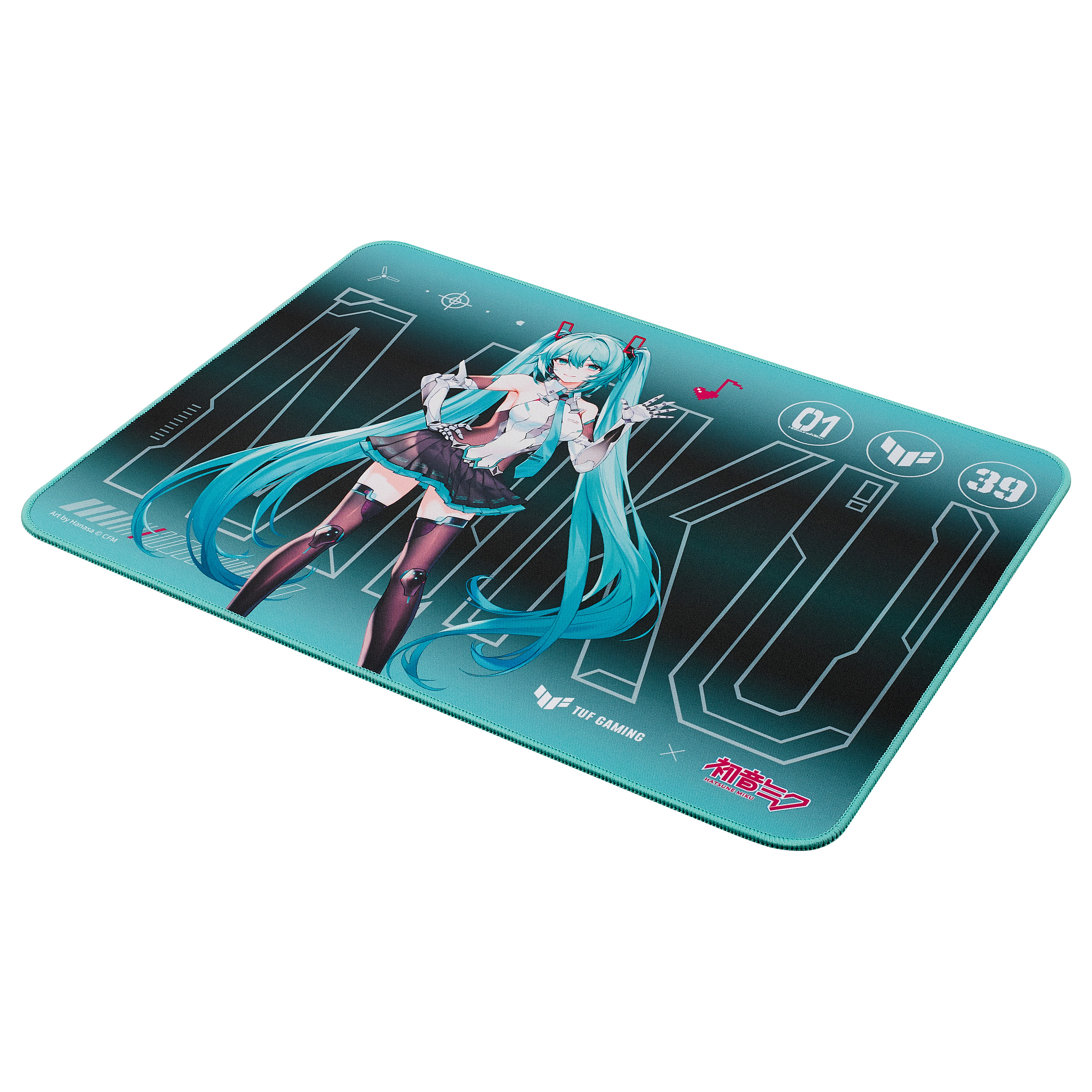 Mauspad ASUS TUF Gaming P1 – Hatsune Miku Edition 360 x 260 x 2 mm - 2