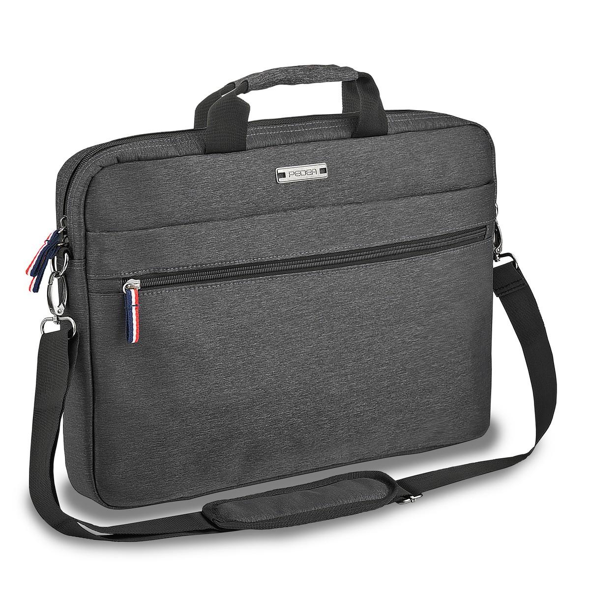 Çantë për Laptop PEDEA URBAN-HIP, 17.3", Rezistente ndaj ujit, Ndarje për Tablet, Rrip për Trolley, 0.75 kg - Hiri