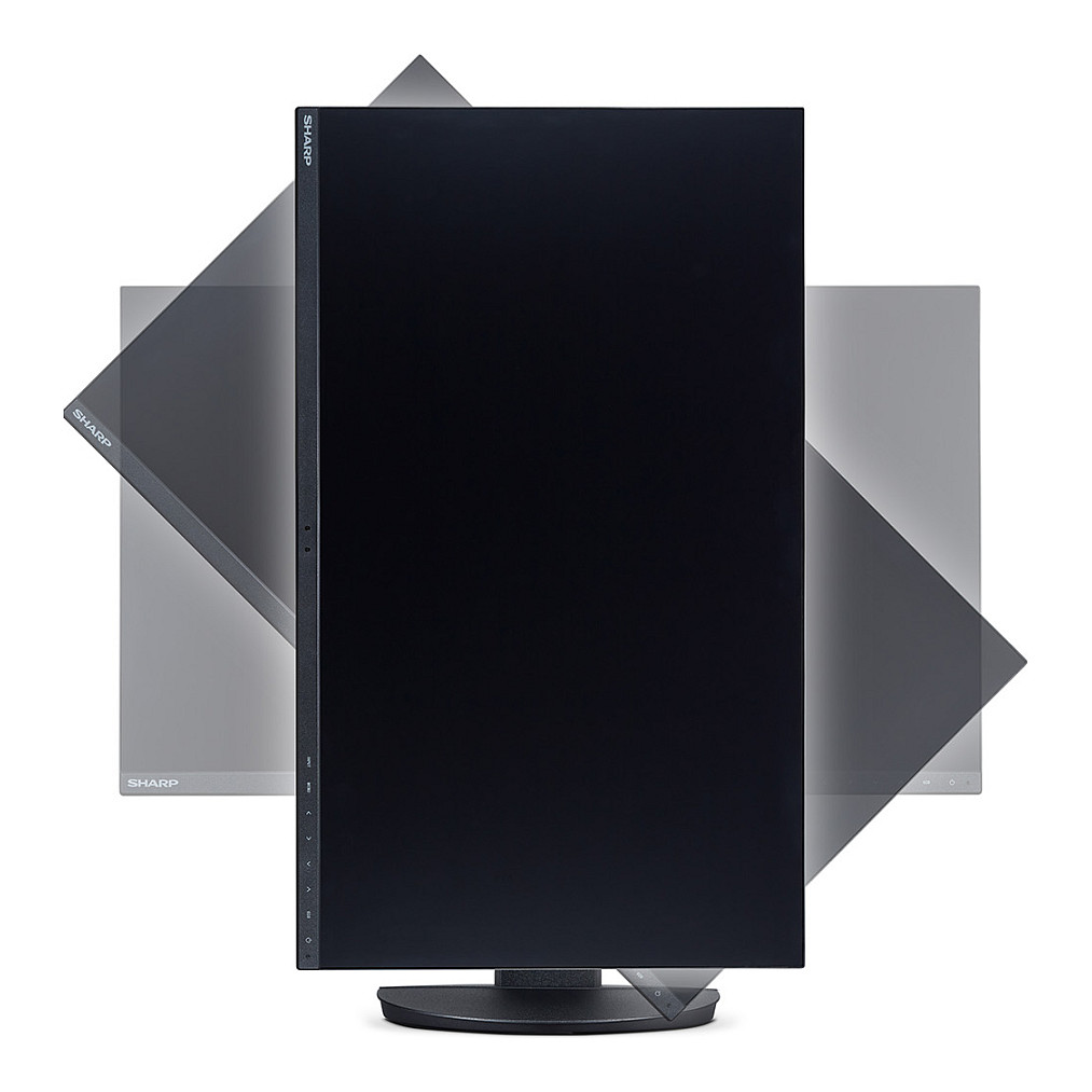 Monitor Sharp NEC MultiSync EA272Q / 27″ / 4K Ultra HD TFT/IPS LCD / 60Hz / 6ms / HDMI + DP + USB-C - Zezë - 6