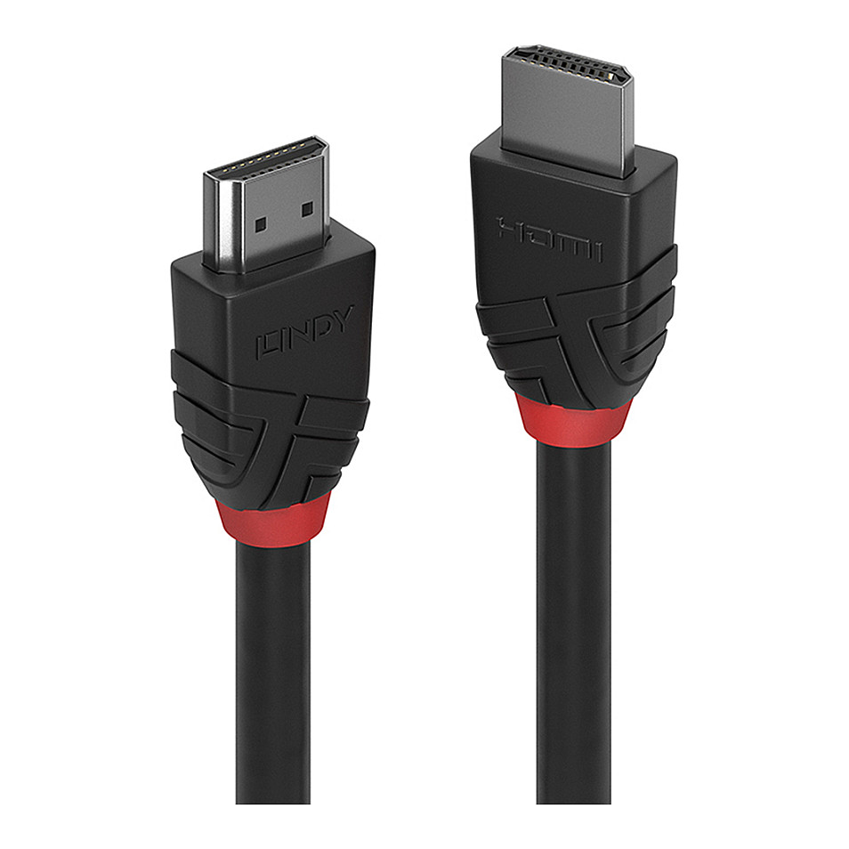 Kabllo HDMI Lindy 36474 / HDMI në HDMI / 5m / High Speed / Ethernet / 4K 60Hz - Zezë