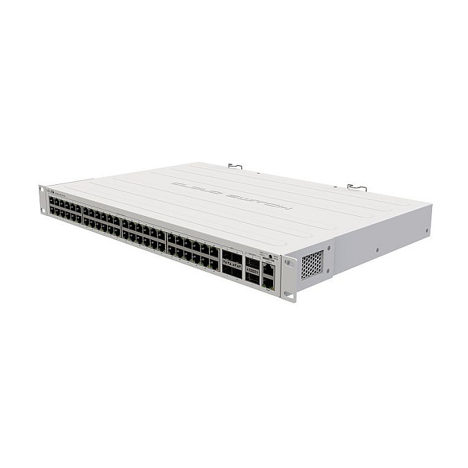 Switch 48P+4+2 Mikrotik CRS354-48G-4S+2Q+RM SFP+ QSFP+ RM - 1