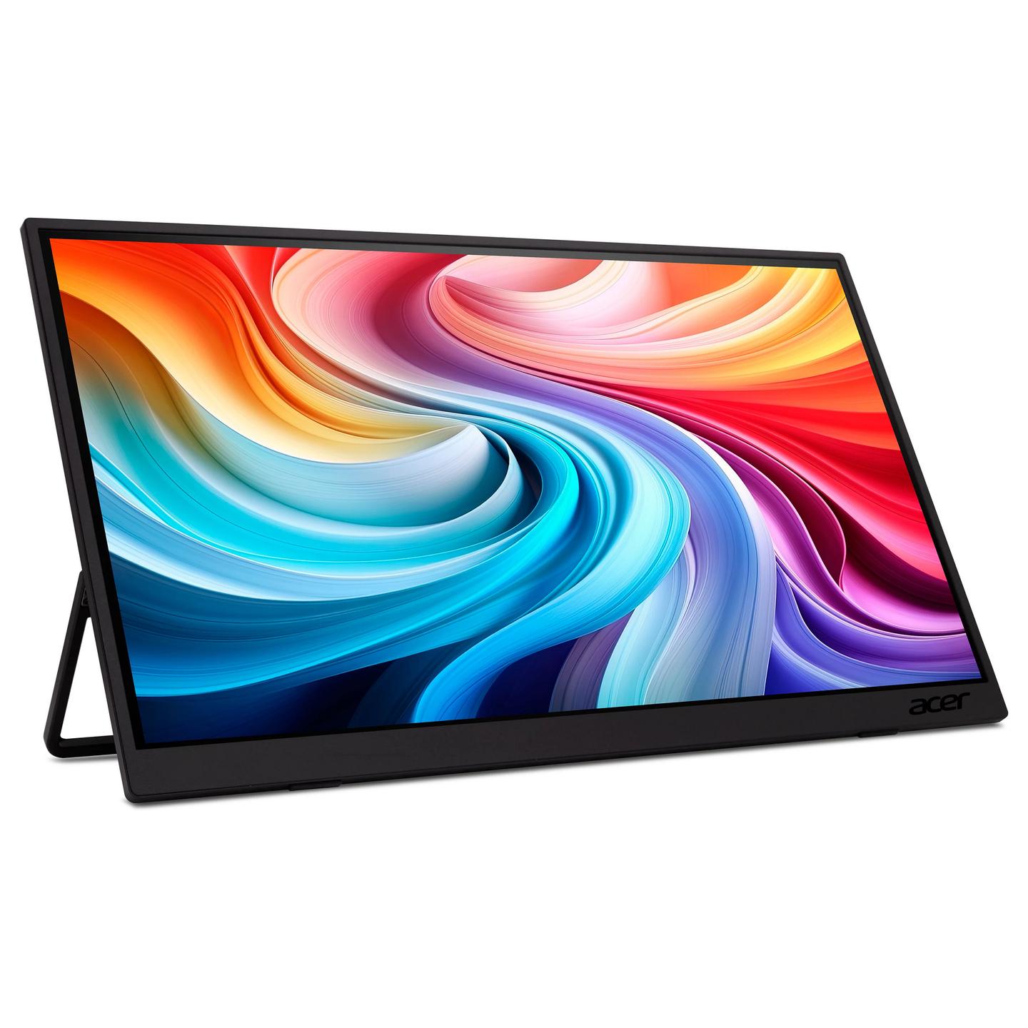 Monitor Acer PM161W / 16" / WUXGA IPS / 60 Hz / 6 ms / Mini HDMI + 2x USB-C - Zezë - 2