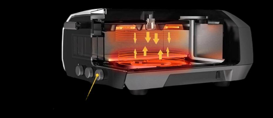 Furrë Pice Ooni Volt 12, Elektrike, 1600W, 450°C, 33cm - Zezë - 3