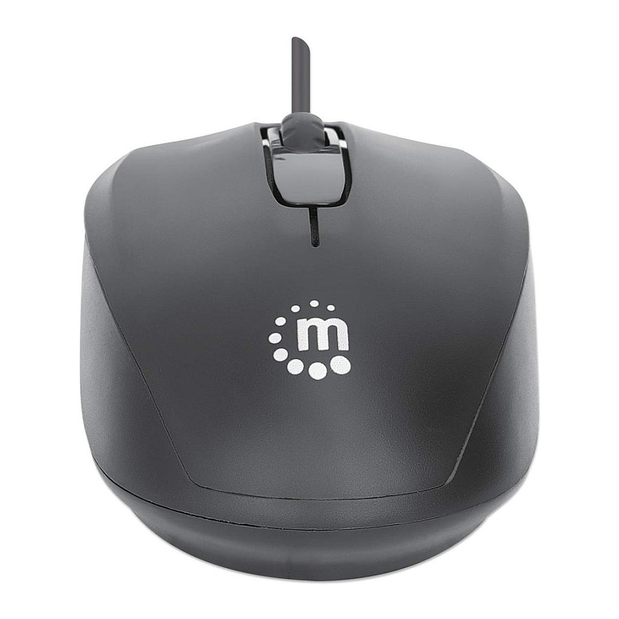 Maus Me kabllo MANHATTAN Comfort II Optical USB - Zezë - 5