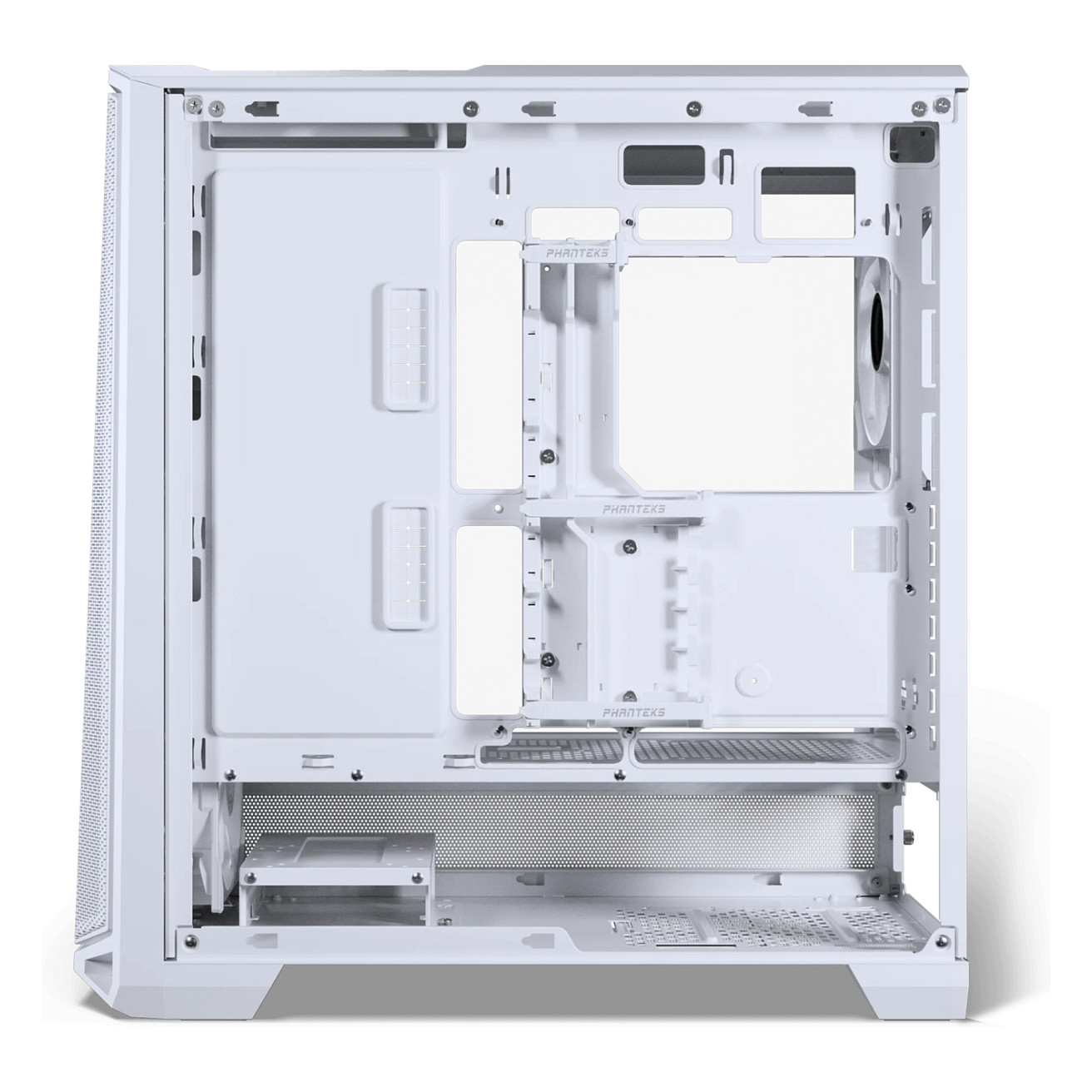 Kasë Phanteks Eclipse G400A DRGB / Midi Tower / E-ATX / 4x 140mm D-RGB Fan / Tempered Glass - Bardhë  - 6