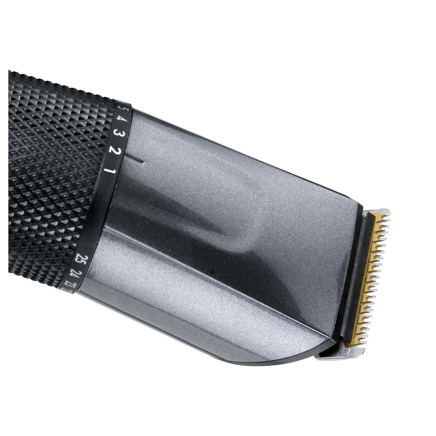 Makinë e rrojës BaByliss Titanium E976E / Carbon Titanium / 26 Pozicione / 0.5–25mm / 60 Min / Me & Pa Kabllo – Zezë/Gri - 6