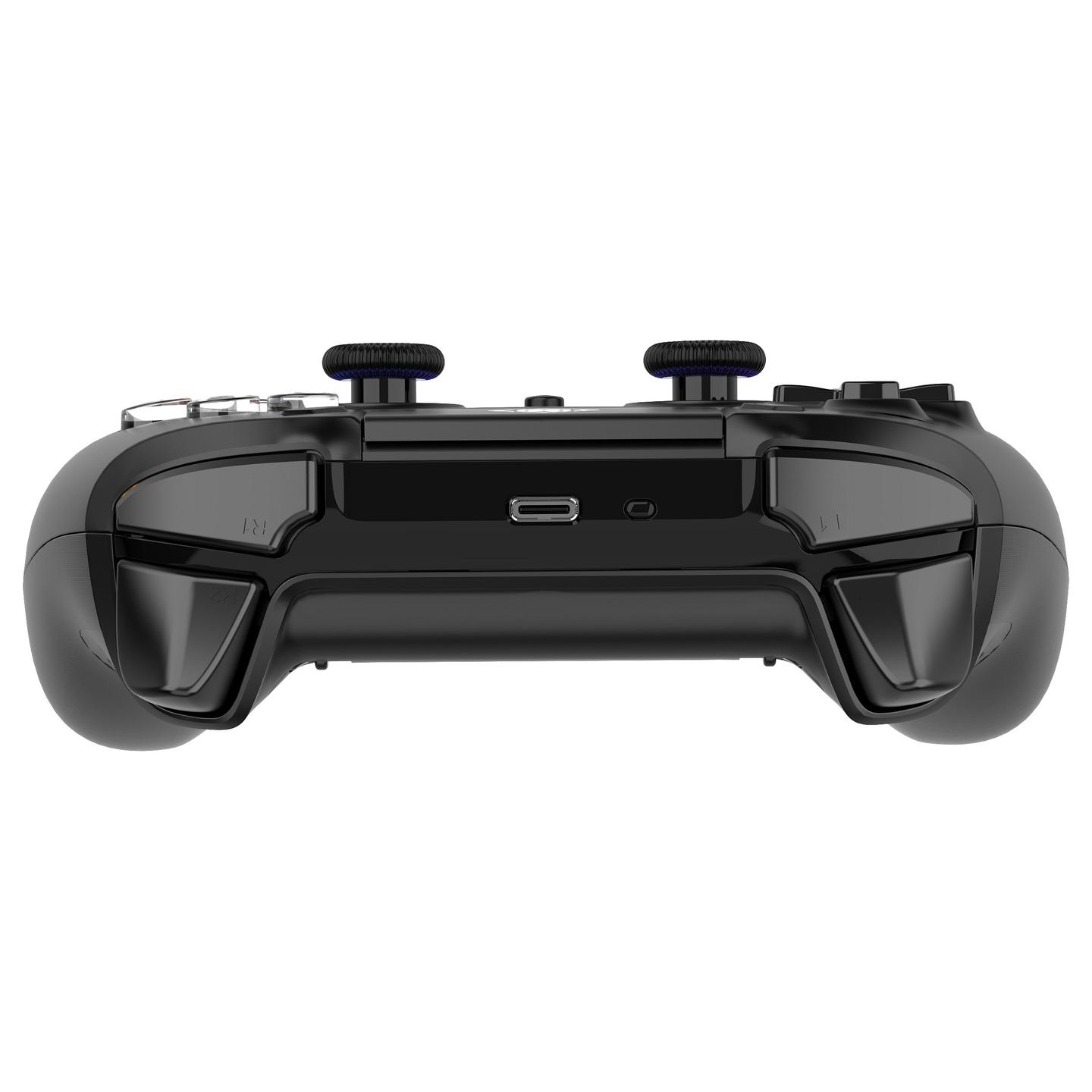 Kontroller për Sony Deltaco GAM-189 / Wireless / Hall Effect / RGB / PS5 / PC / Android & iOS – Zezë - 6