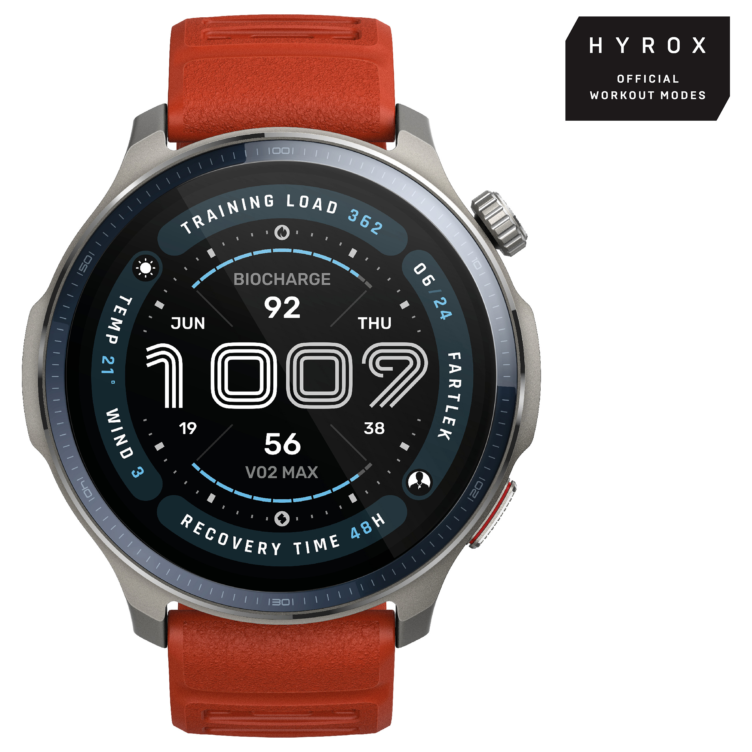 Orë e mençur Amazfit Balance 2 / 48mm / HYROX Mode - Zezë - 2