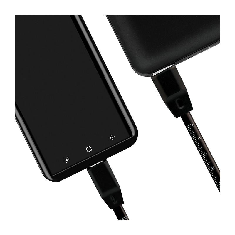 Kabllo USB LogiLink CU0157 / USB-A në USB-C / USB 2.0 / 1m - Zezë - 5