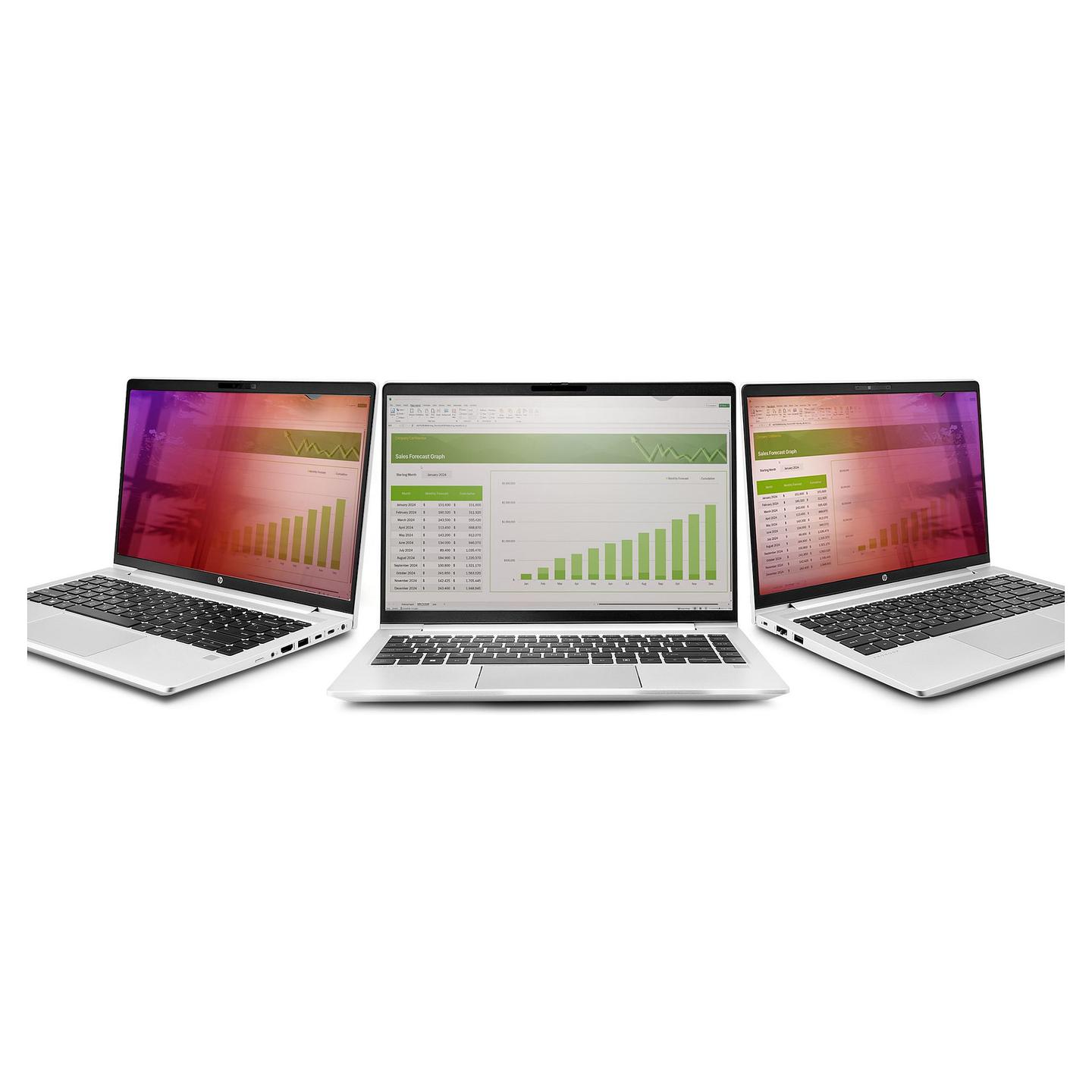 Filtër Privatësie StarTech.com 14G-PRIVACY-SCREEN, 14", 16:9, Gold/Matte, ±30°, Anti-Glare, Reduktim i Dritës Blu deri 51% - Zezë - 2