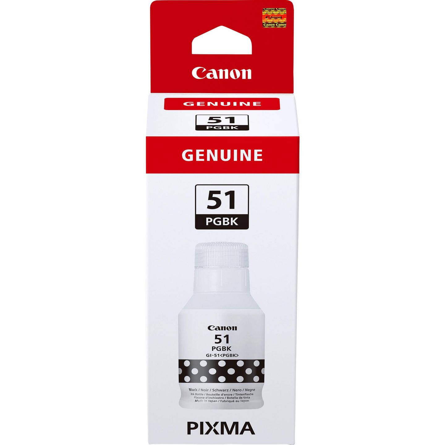 INK Canon GI-51 PGBK / 4529C001 / 170ml / 6.000 faqe / Standard – Zezë - 1
