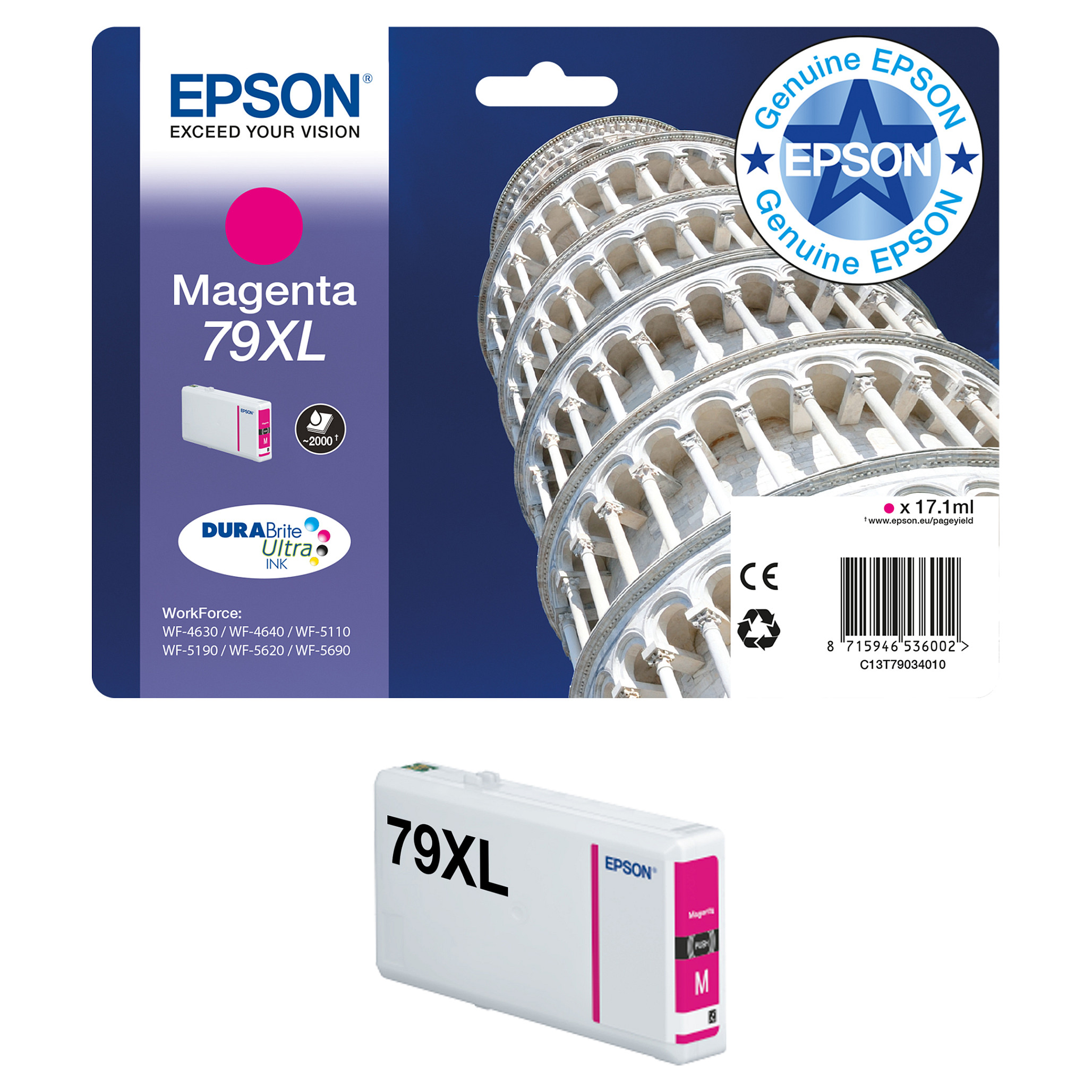 INK Epson C13T79024010 79XL – Blu - 4