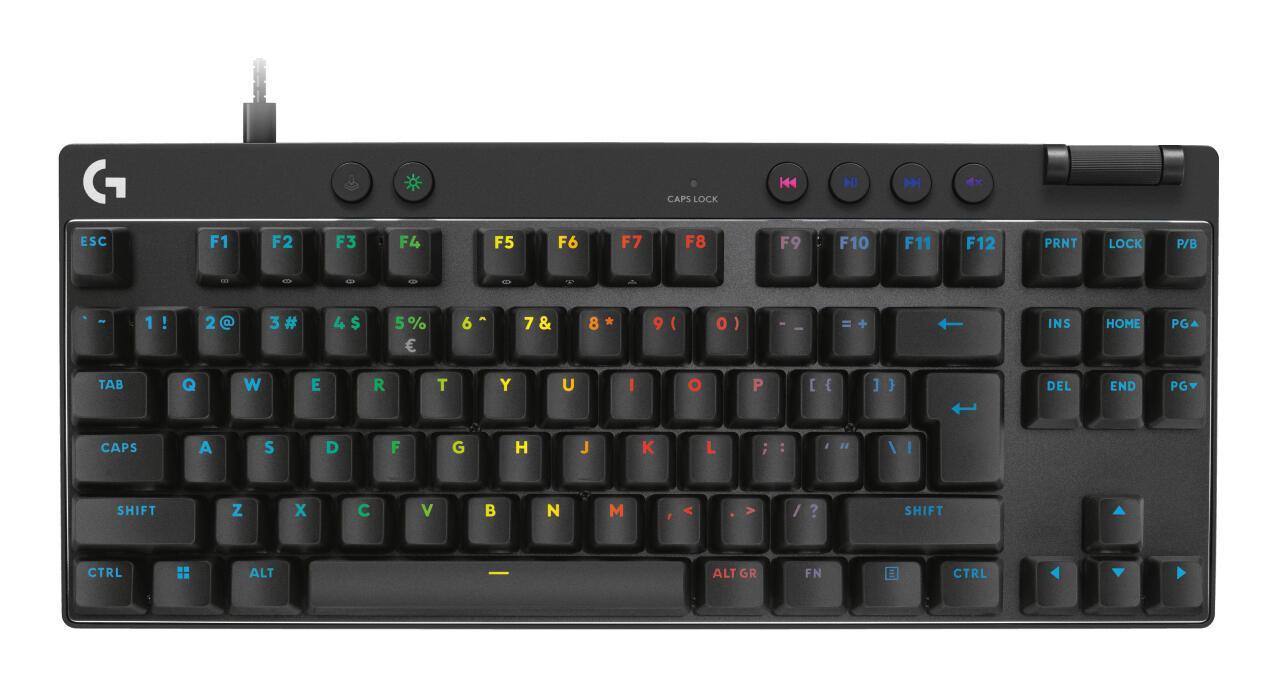Tastierë Gaming Logitech G PRO X TKL RAPID / 920-013233 / Wired / TKL / QWERTY US International / Magnetic Analog / Rapid Trigger / RGB LIGHTSYNC – Zezë - 1