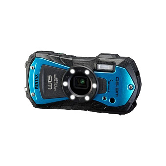 Kamerë digjitale PENTAX WG-90 / 16MP / 5x Optical Zoom / Full HD / Waterproof 14m / Shockproof 1.6m - Blu/Zezë