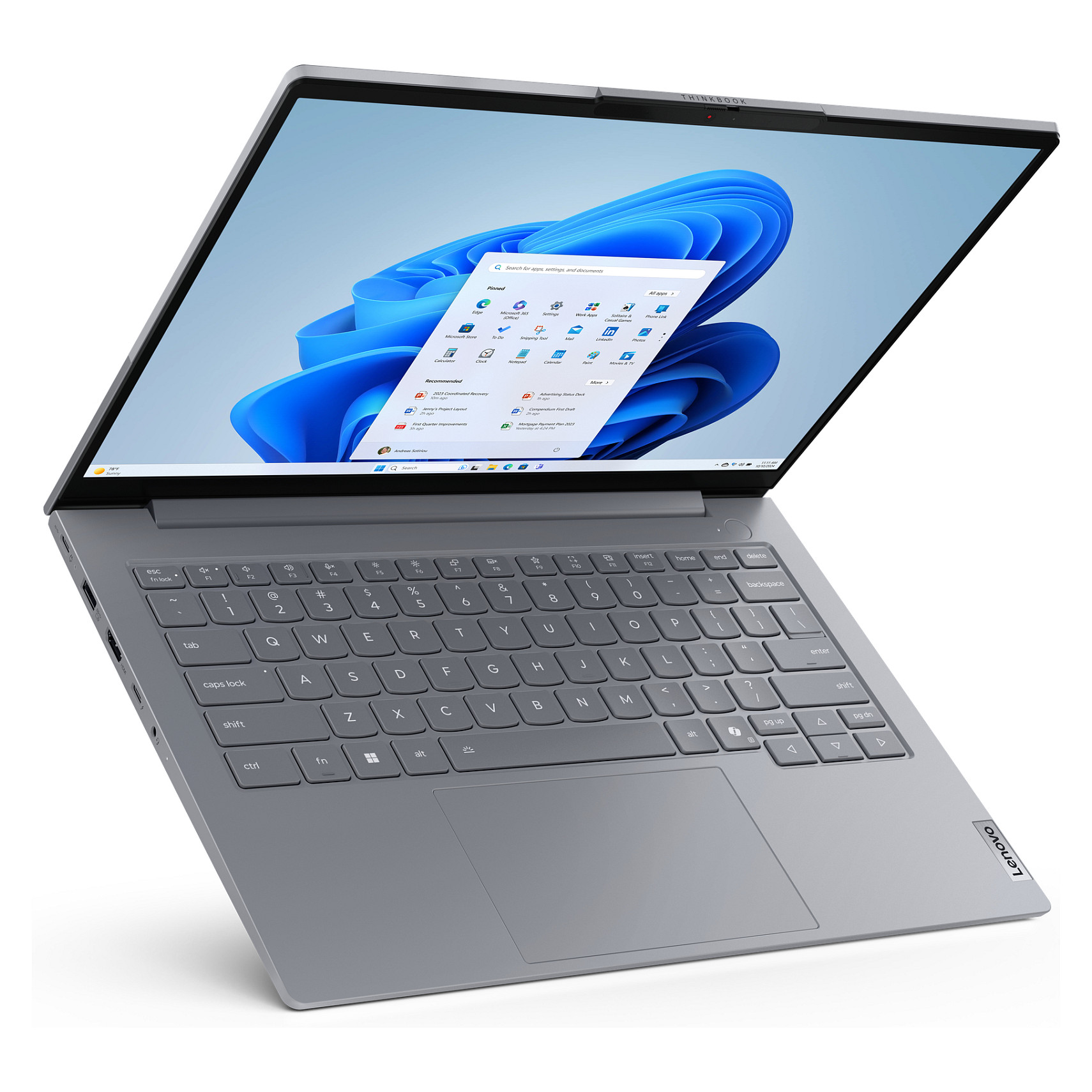 Laptop Lenovo ThinkBook 14 G8 / Ultra 5 225U / 16GB DDR5 / 512GB / 14" WUXGA IPS / Intel Graphics / DE  / Gri - 8