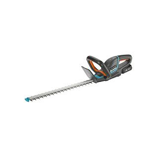 Gërshërë Elektrike për Gardh me Bateri GARDENA ComfortCut 50/18V P4A, 18V, 50cm, 20mm, Ready-To-Use Set - Hiri/Blu
