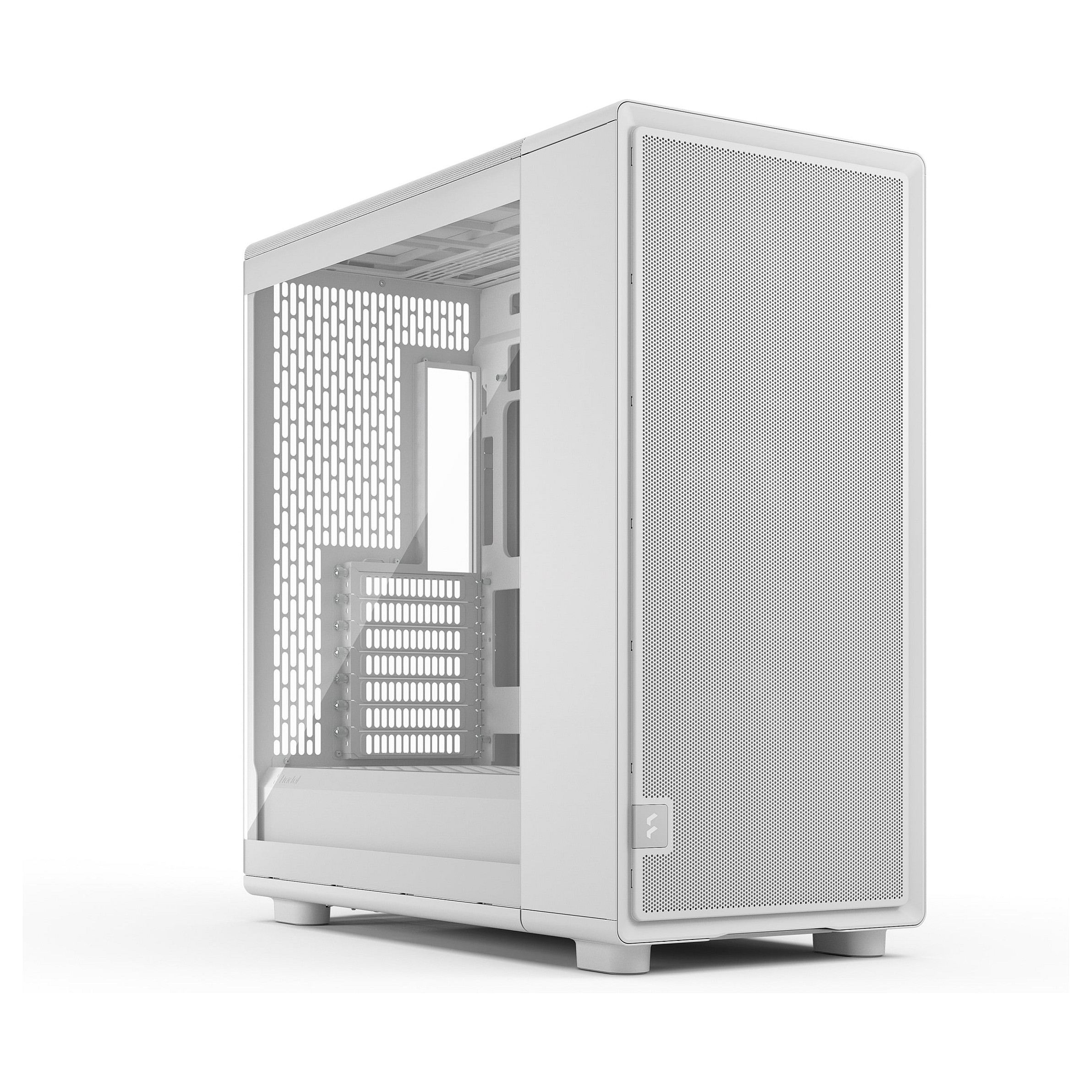 Kasë PC Fractal Design Epoch XL / Mid Tower / E-ATX + ATX / 3x 140mm Fan / Tempered Glass - Bardhë