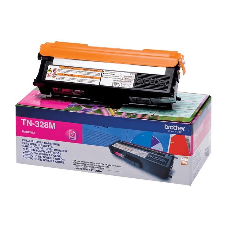 Toner Brother TN-328M, 6,000 faqe - Rozë
