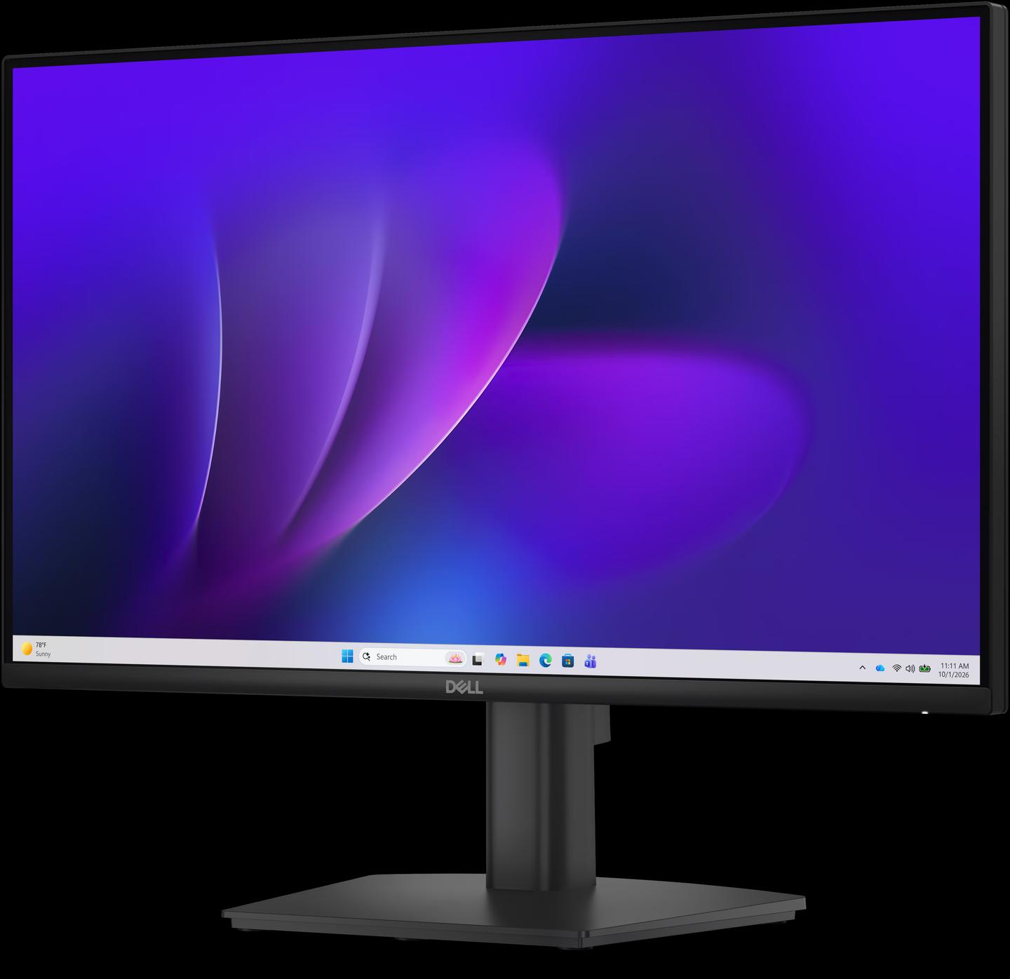 Monitor Dell E2226H, 21.5" FHD IPS, 100Hz, 5ms, HDMI + DisplayPort + VGA - Zezë - 3