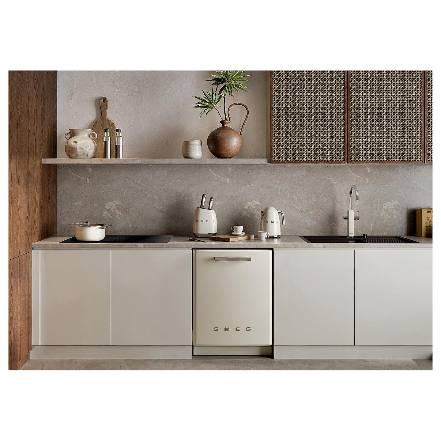 Çajnik Elektrik Smeg KLF03CREU, 1.7L, 2400W, 360° – Krem - 18