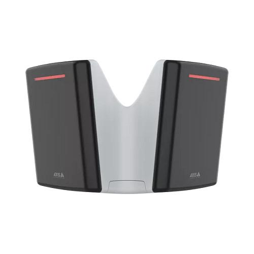 Detektor Sigurie Axis D2122-VE, Wireless, 140m, PoE - Gri e çelët/Zezë