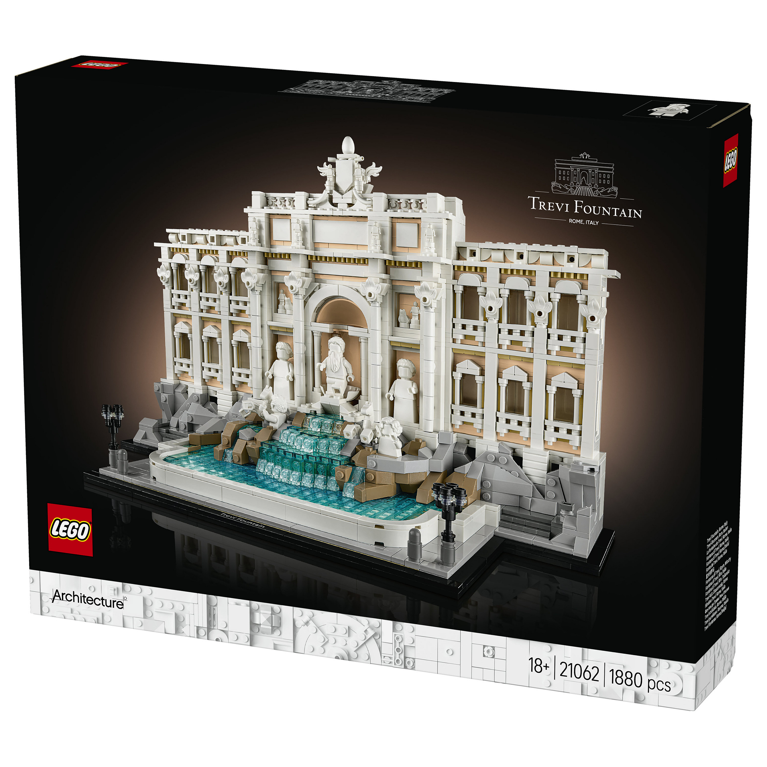 LEGO Architecture Trevi Fountain 21062 - 11