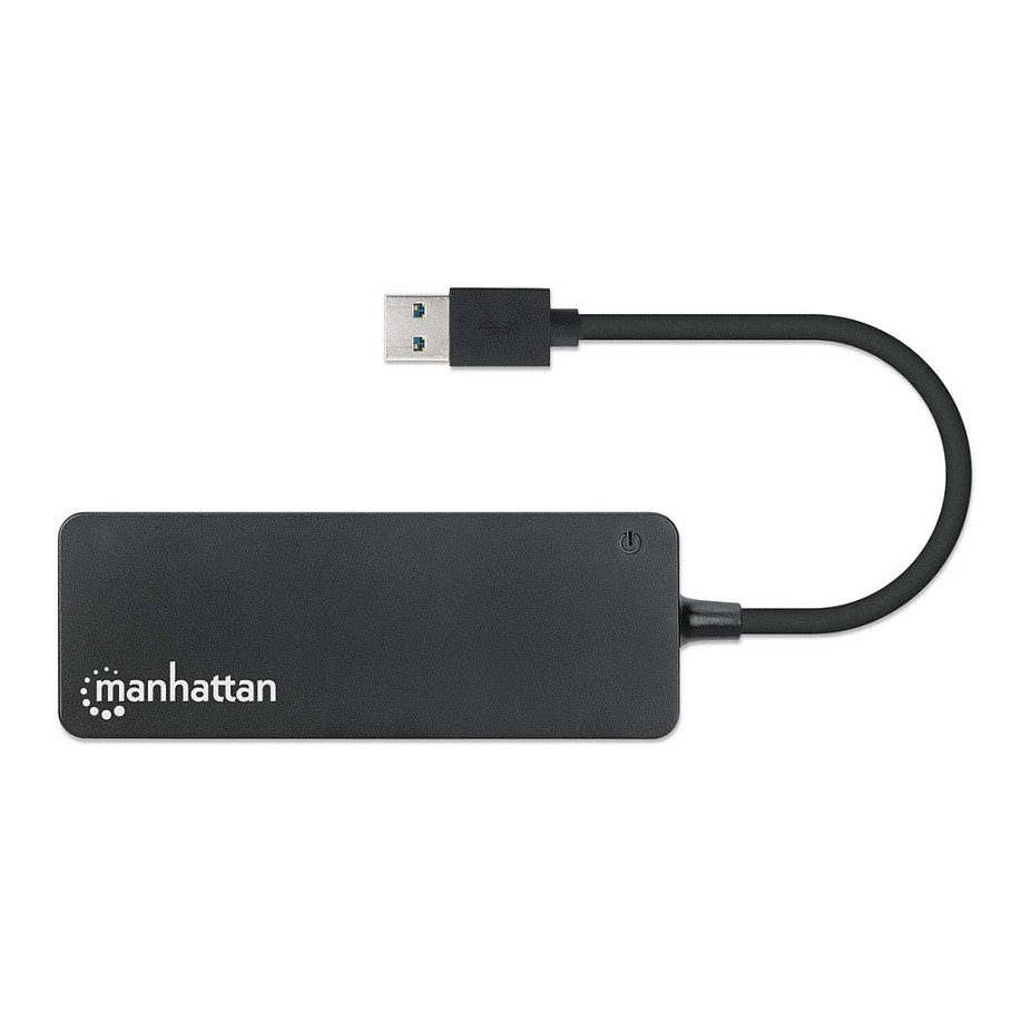 HUB Manhattan / 4‑Port / USB 3.2 Gen1 / USB‑A Male → 4x USB‑A Female - 4