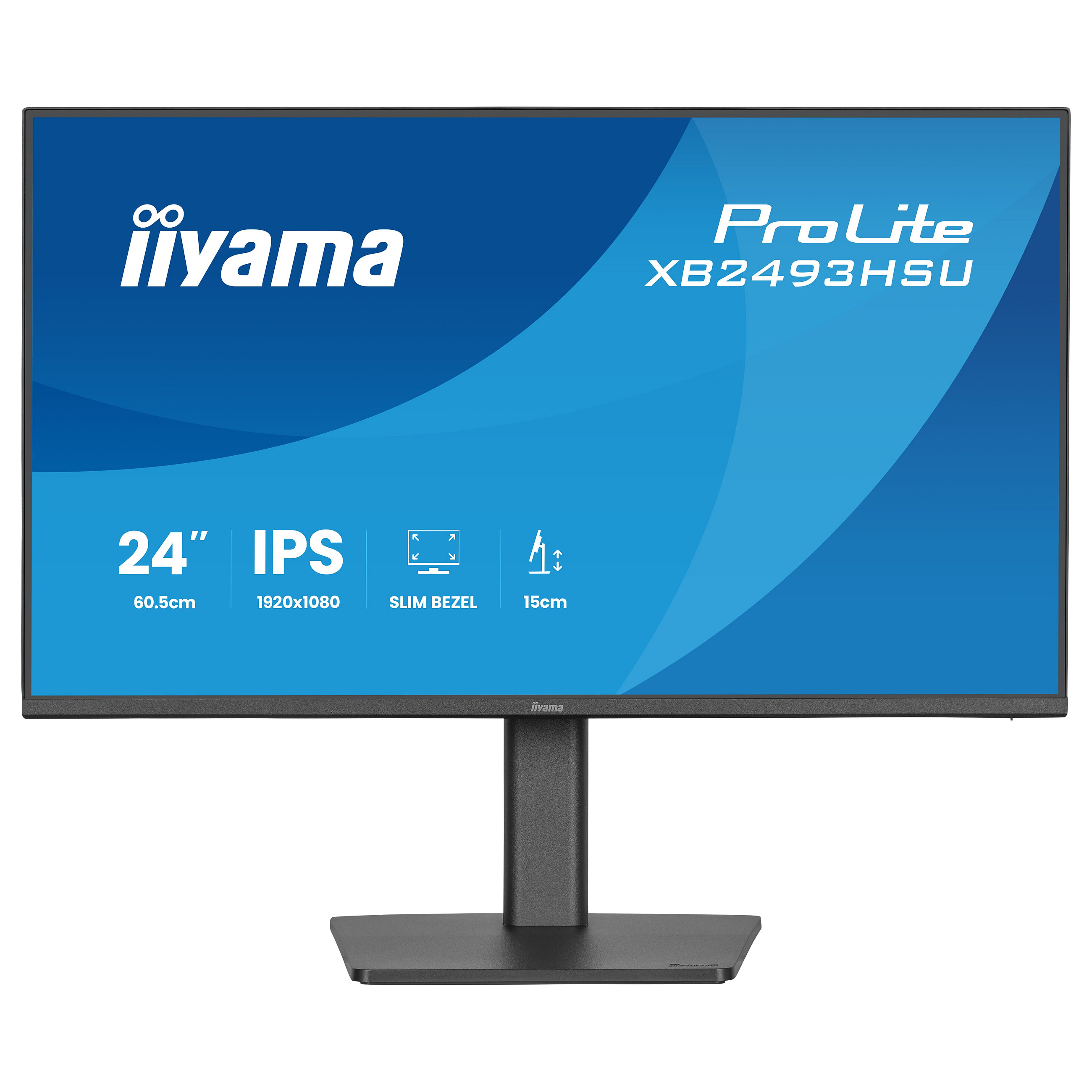 Monitor iiyama ProLite XB2493HSU-B1 / 24"/ Full HD IPS LED / 120Hz / 1ms / HDMI+DP - Zezë - 3