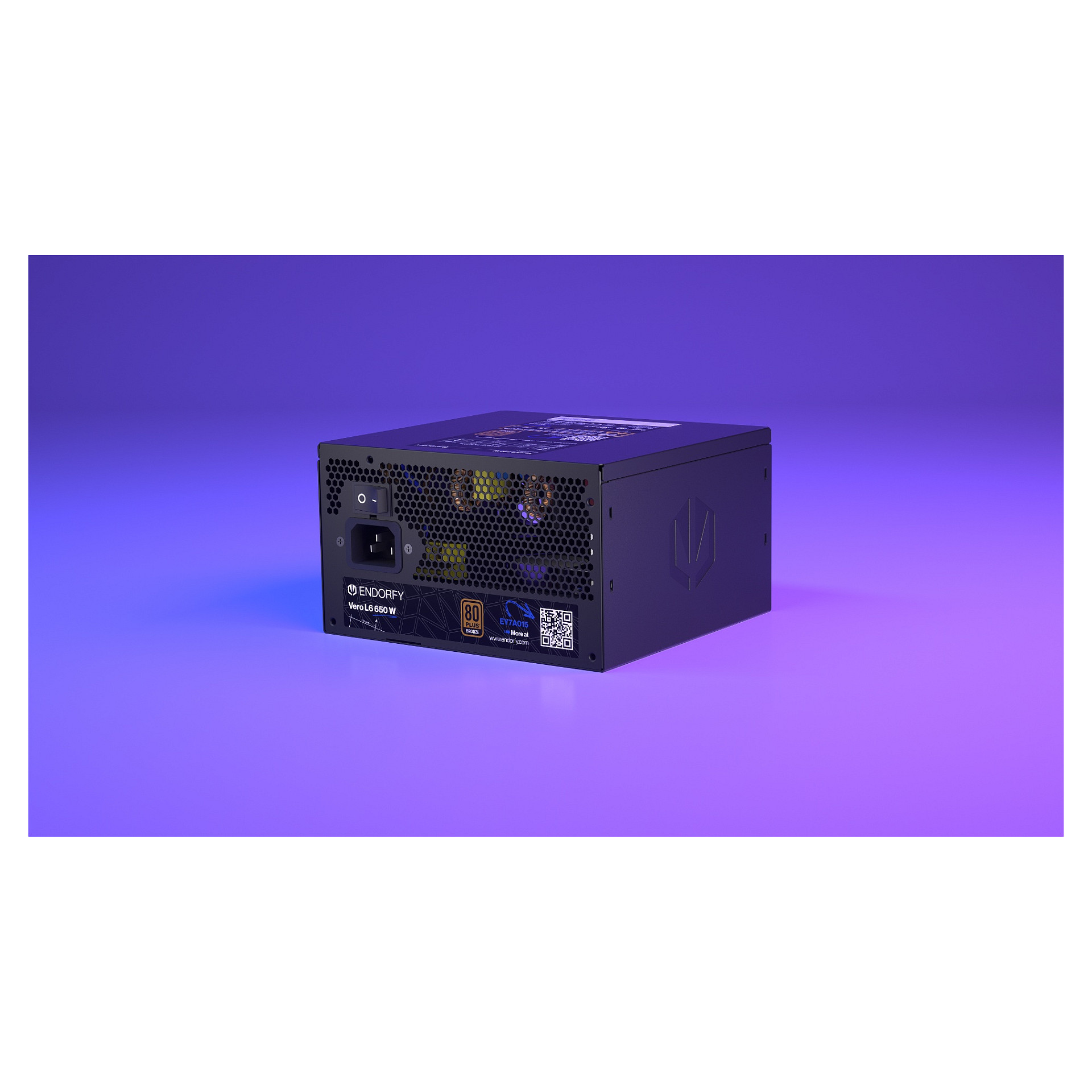 Furnizues Energjie Endorfy Vero L6 / 650W / ATX 3.1 / 80 PLUS Bronze / Non-Modular - Zezë - 15