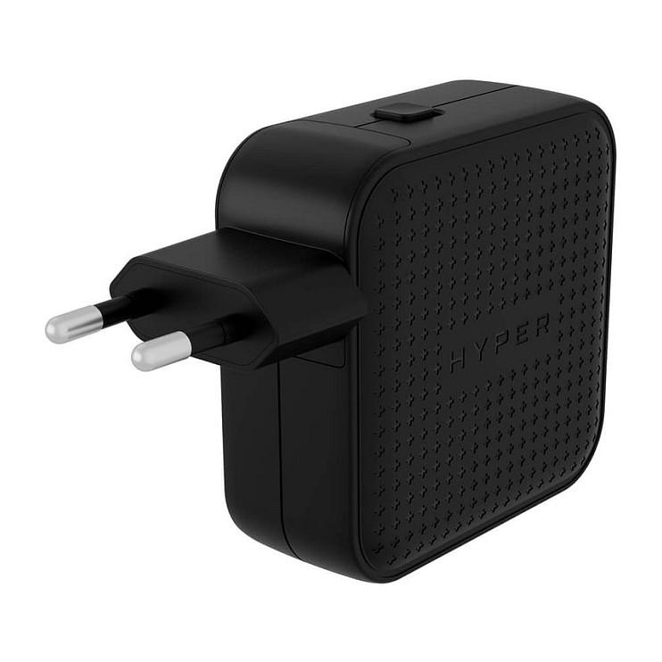 Karikues USB-C Targus HYPER HJ1003BKWWGL, 70W, 2x USB-C, 1x USB-A, GaN, Power Delivery 3.0, PPS - Zezë - 3