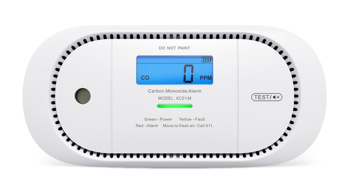 Detektues Monoksidi Karboni X-Sense XC01-M / ZASXS00124WEU / Wi-Fi 2.4GHz / Electrochemical / Smart App / LCD / 85dB – Bardhë