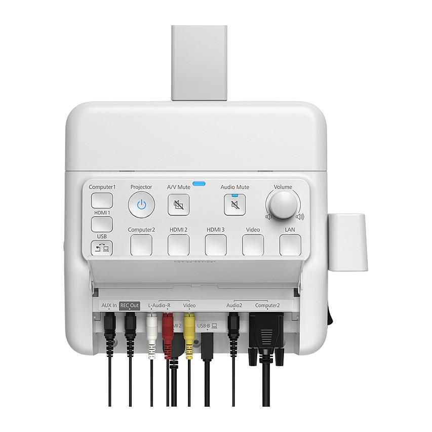 Kuti Kontrolli për Projektor Epson ELPCB03N / V12HB11040 / HDMI + VGA / USB / RS-232 – Bardhë - 6