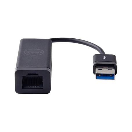 Adapter Rrjeti Dell 470-ABBT, USB 3.0 në RJ45, Gigabit 1000Mbps, 10/100/1000Mbps - Zezë