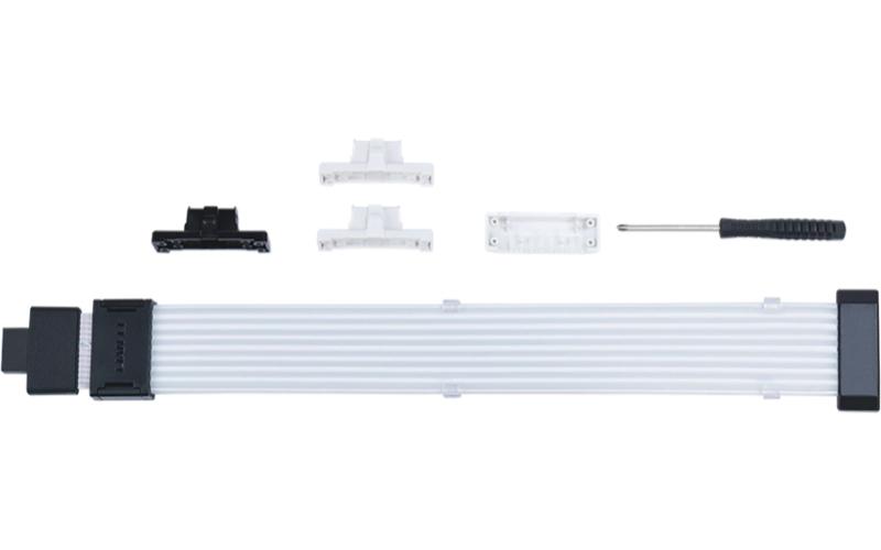 Kabllo Lian Li Strimer Wireless PW16-81W / 12V-2X6 (12+4-pin) / GPU ARGB Extension - Bardhë - 2