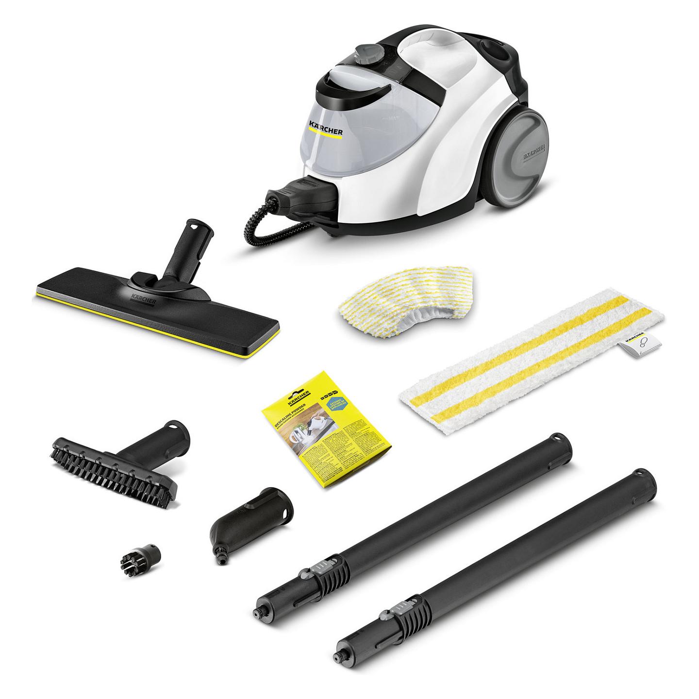 Pastrues me avull Kärcher SC 5 EasyFix Iron Plug / 2250W / 4.2 Bar / 1.5L / EasyFix - Zezë/Bardhë