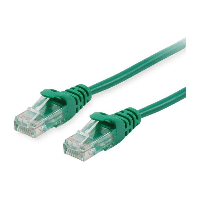 Kabllo për Rrjet Equip Patch Cable Cat6 / U/UTP / 2xRJ45 / 5.00m / Polybag - Gjelbër - 1