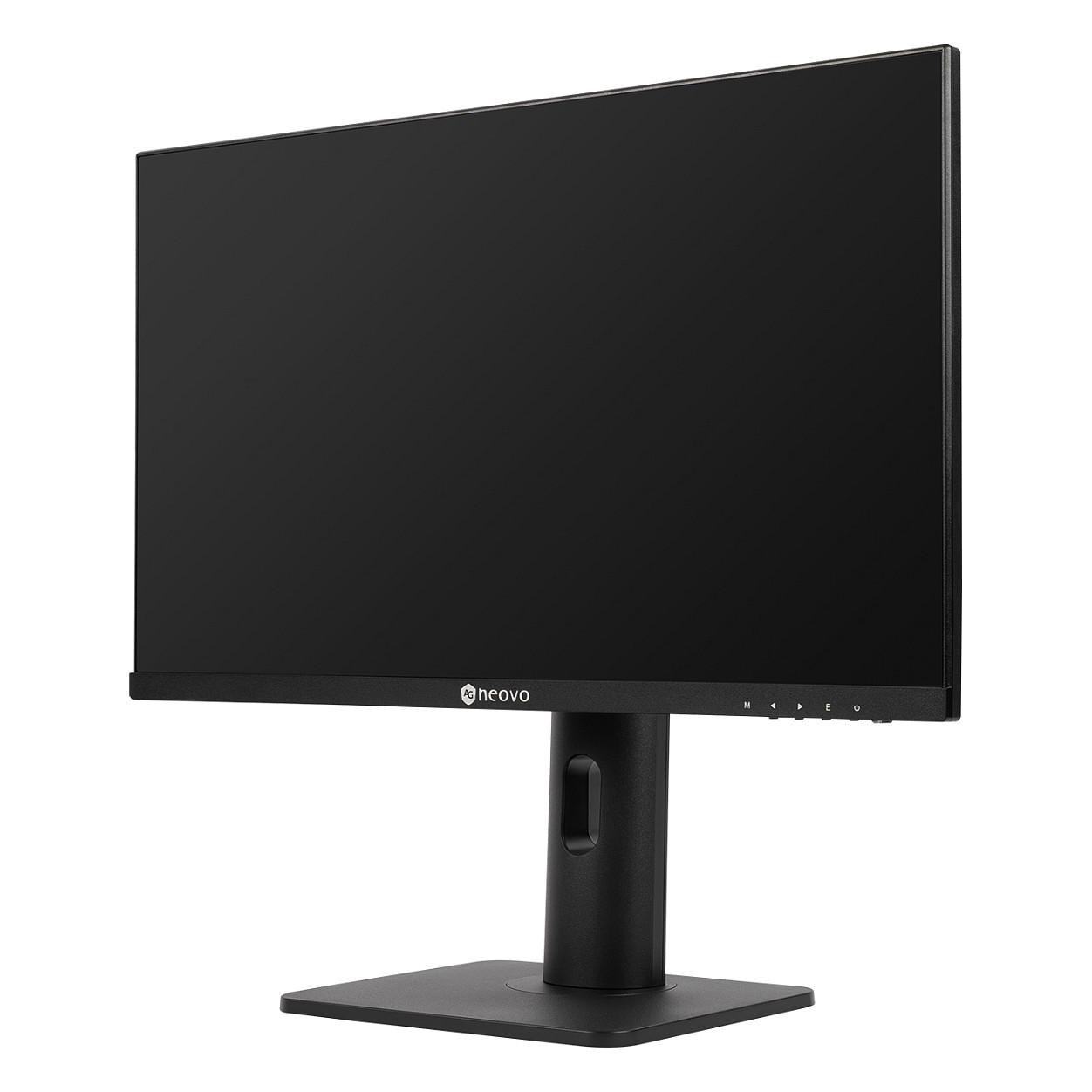 Monitor Neovo LH-2403 / 23.8" / Full HD IPS / 100Hz / 5ms / HDMI+DP+VGA - Zezë - 2