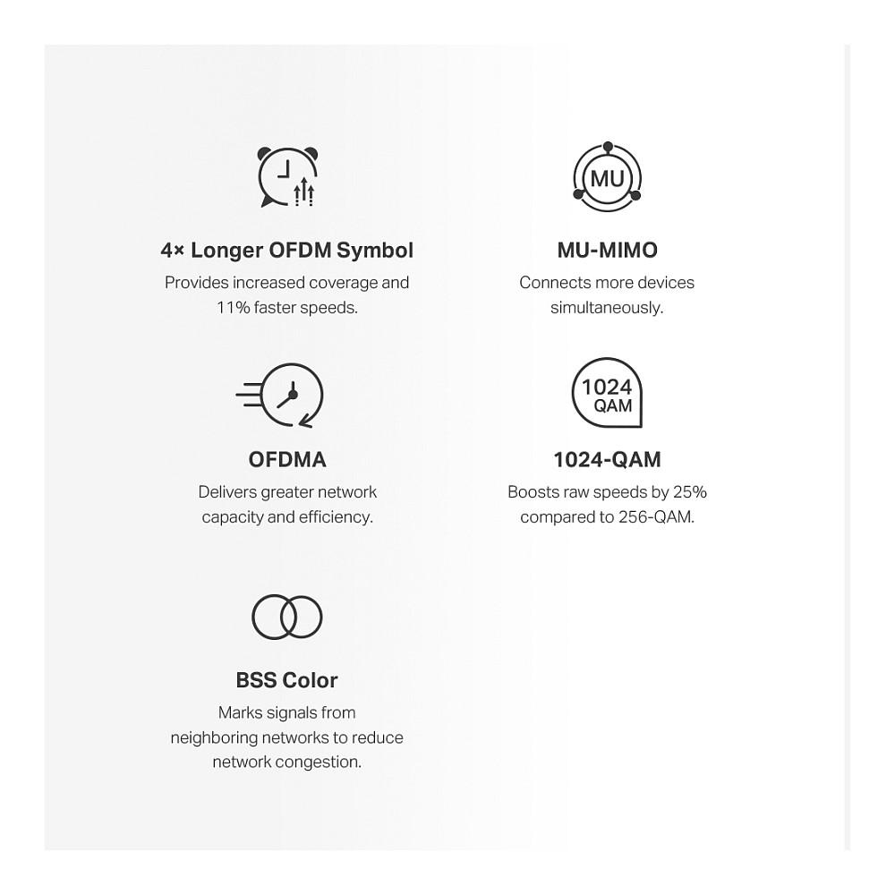 Ruter Mercusys Halo H60X, Mesh Wi-Fi 6 AX1500, Dual-Band, deri në 1500Mbps, 2-Pack - Bardhë - 5