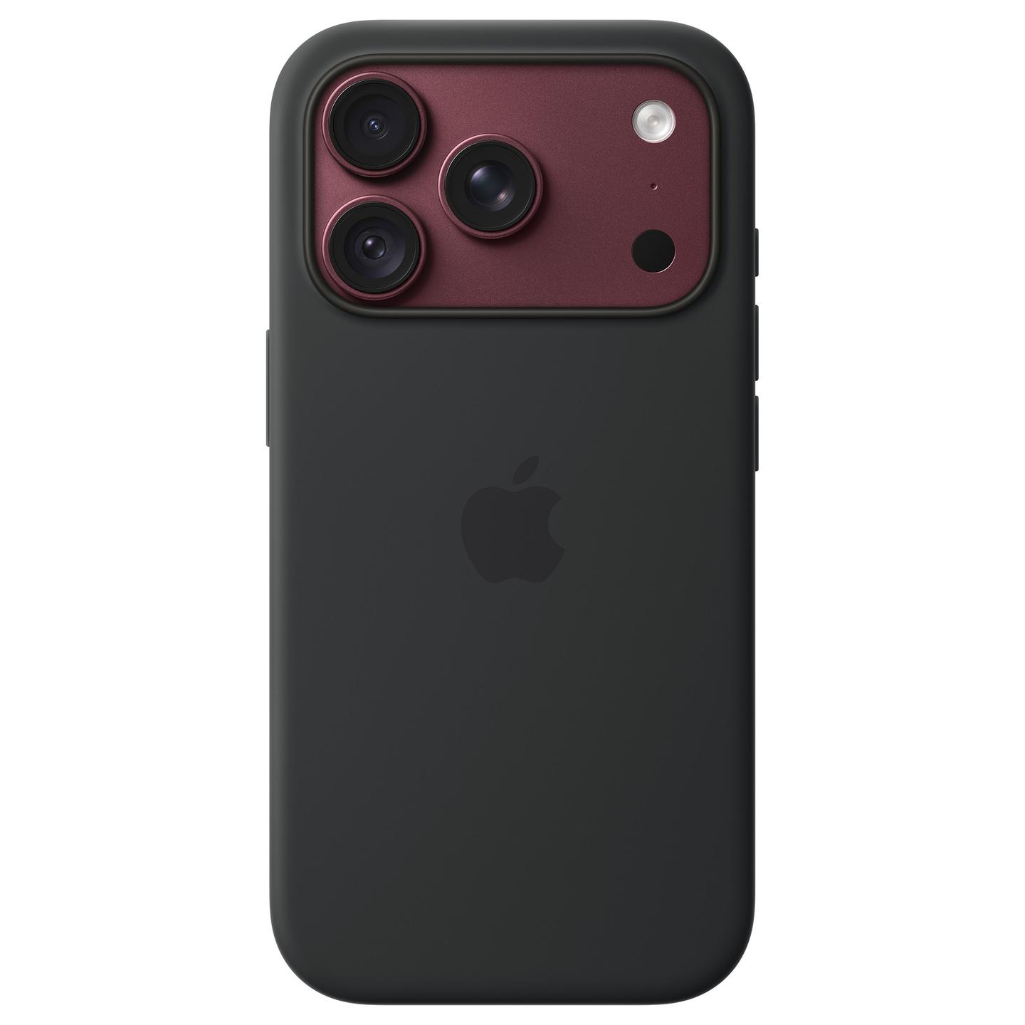Case për Telefon Apple Silikon, MagSafe, iPhone 18 Pro - Black - 2