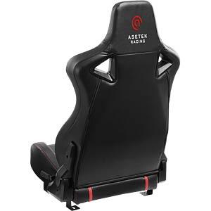 Karrige Gaming Asetek SimSports Initium Forte Seat / Racing Seat / Për Initium Cockpit / GT & Formula – Zezë/Kuqe - 5