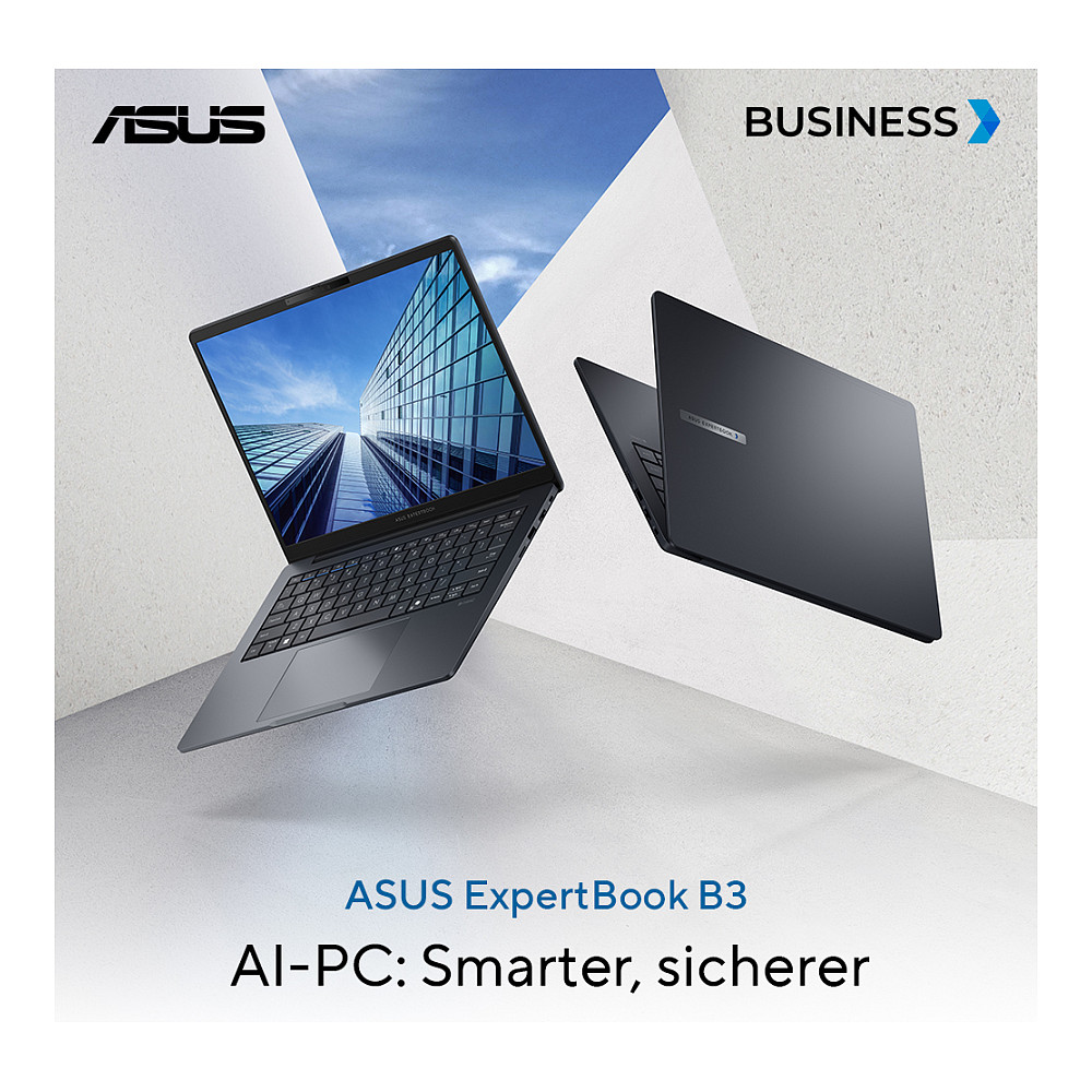 Laptop ASUS ExpertBook B3 B3405CCA-LY0066X / Ultra 5-125H / 16GB DDR5 / 512GB / 14" WUXGA IPS-Level / Intel Arc Graphics / DE  - I zi - 14