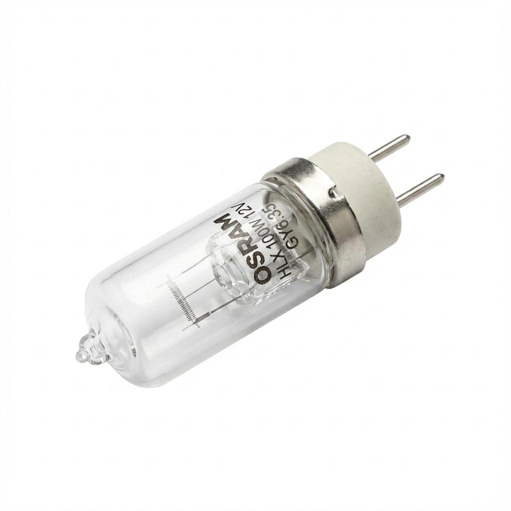Llambë Halogjene OSRAM HLX 64625, 100W, 12V, GY6.35, 3600lm - Transparente