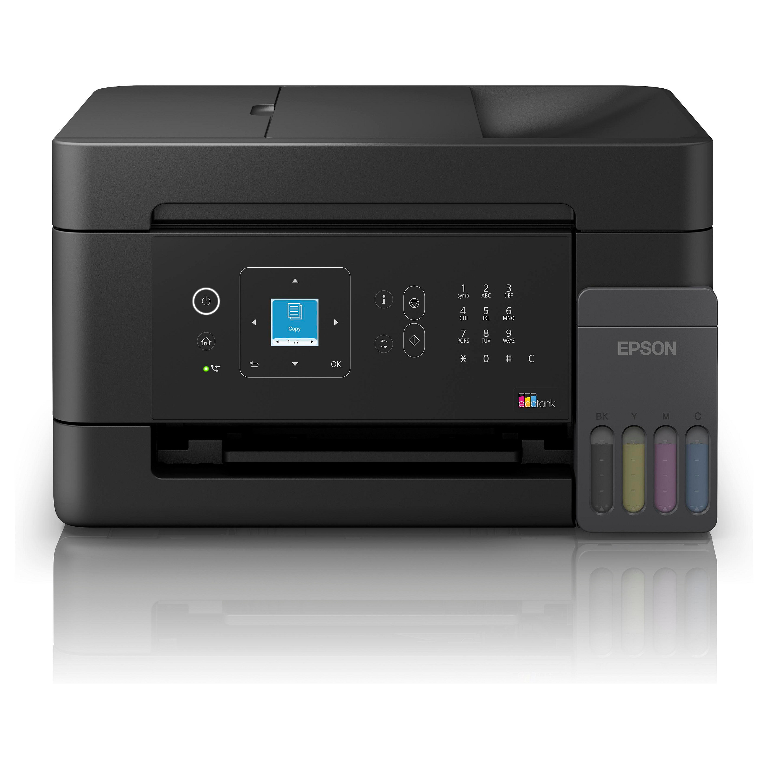 Printer Multifunksional Epson EcoTank ET-2865 / me Ngjyra / A4 / 3 në 1 / Wi-Fi - Bardhë