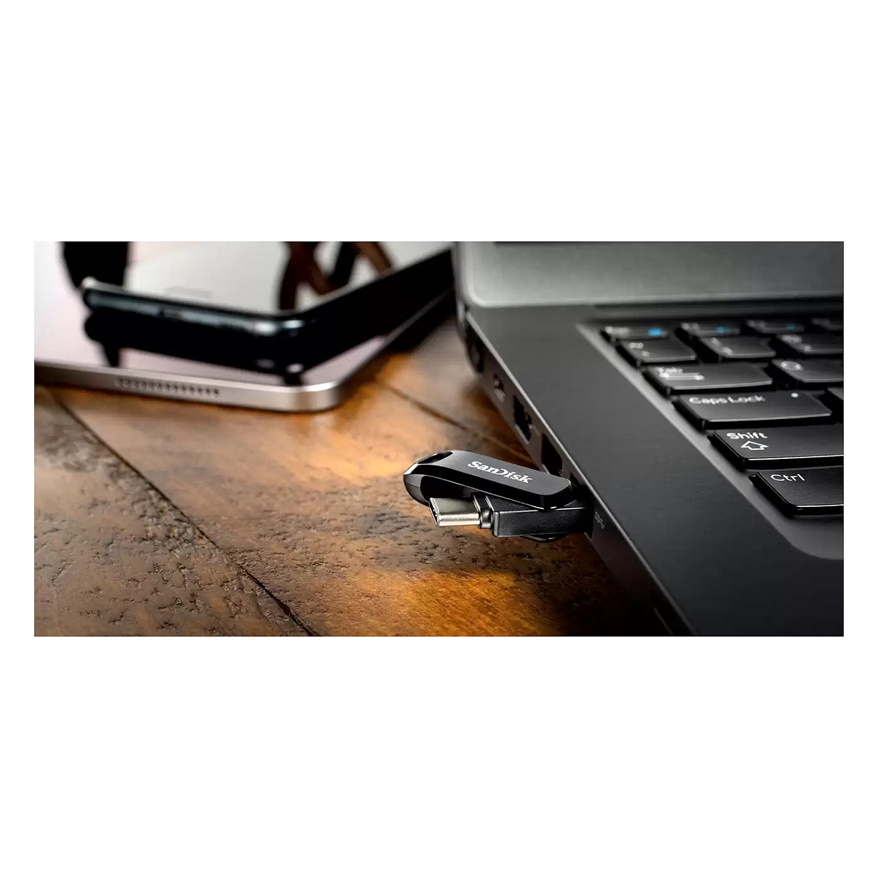 USB Flash Drive STICK SANDISK ULTRA DUAL DRIVE GO USB - Blu - 3