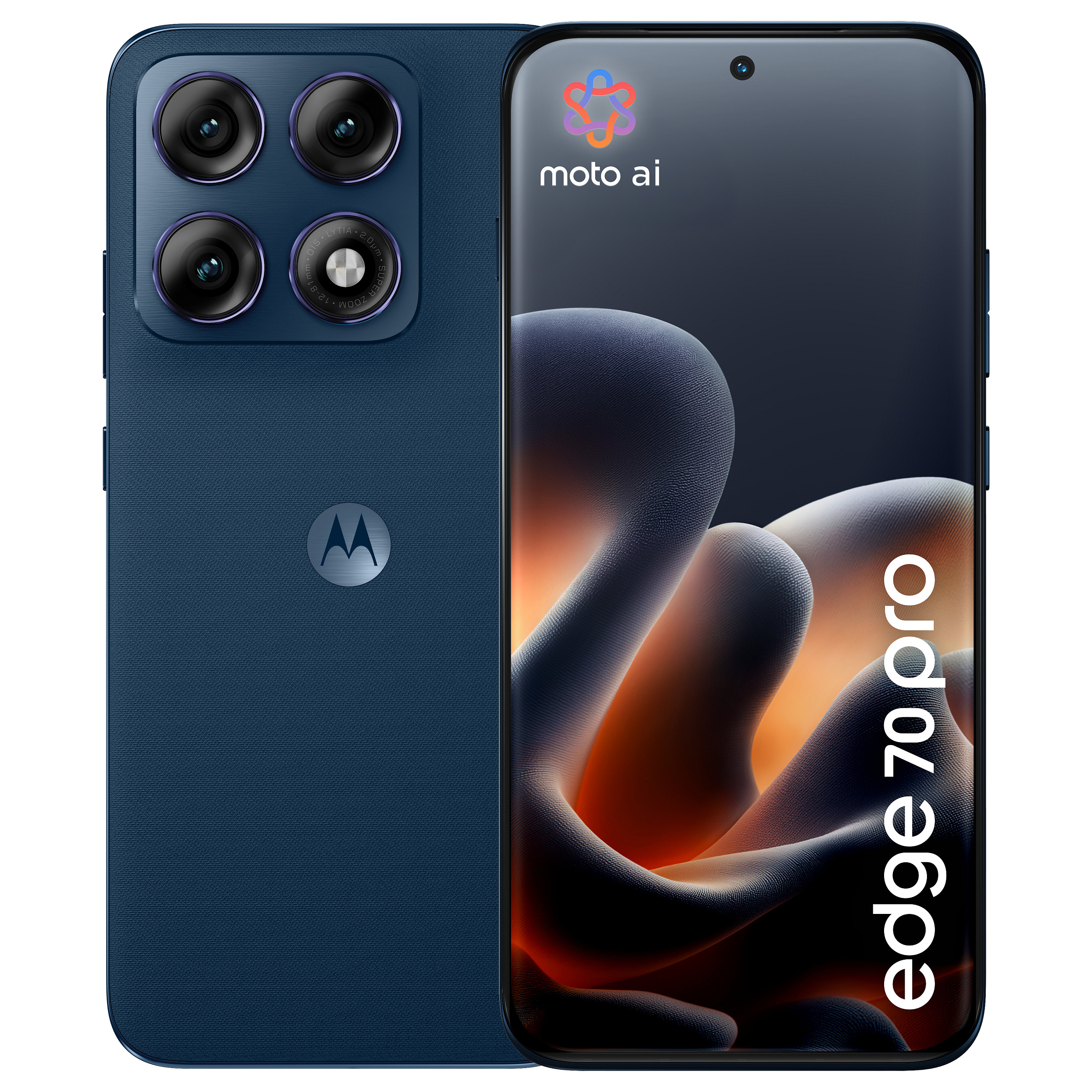 Telefon Android Motorola edge 70 pro / Extreme AMOLED 144Hz / 8GB / 256GB / 5G - Blu e Errët